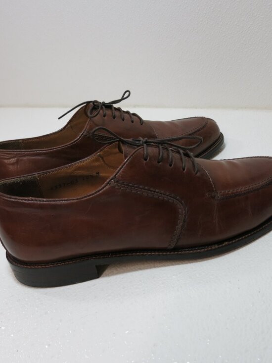 Pronto-Uomo Split Toe Oil Tanned Leather Dress Oxfords Men\'s Footwear Sz 10.5 M main image 5